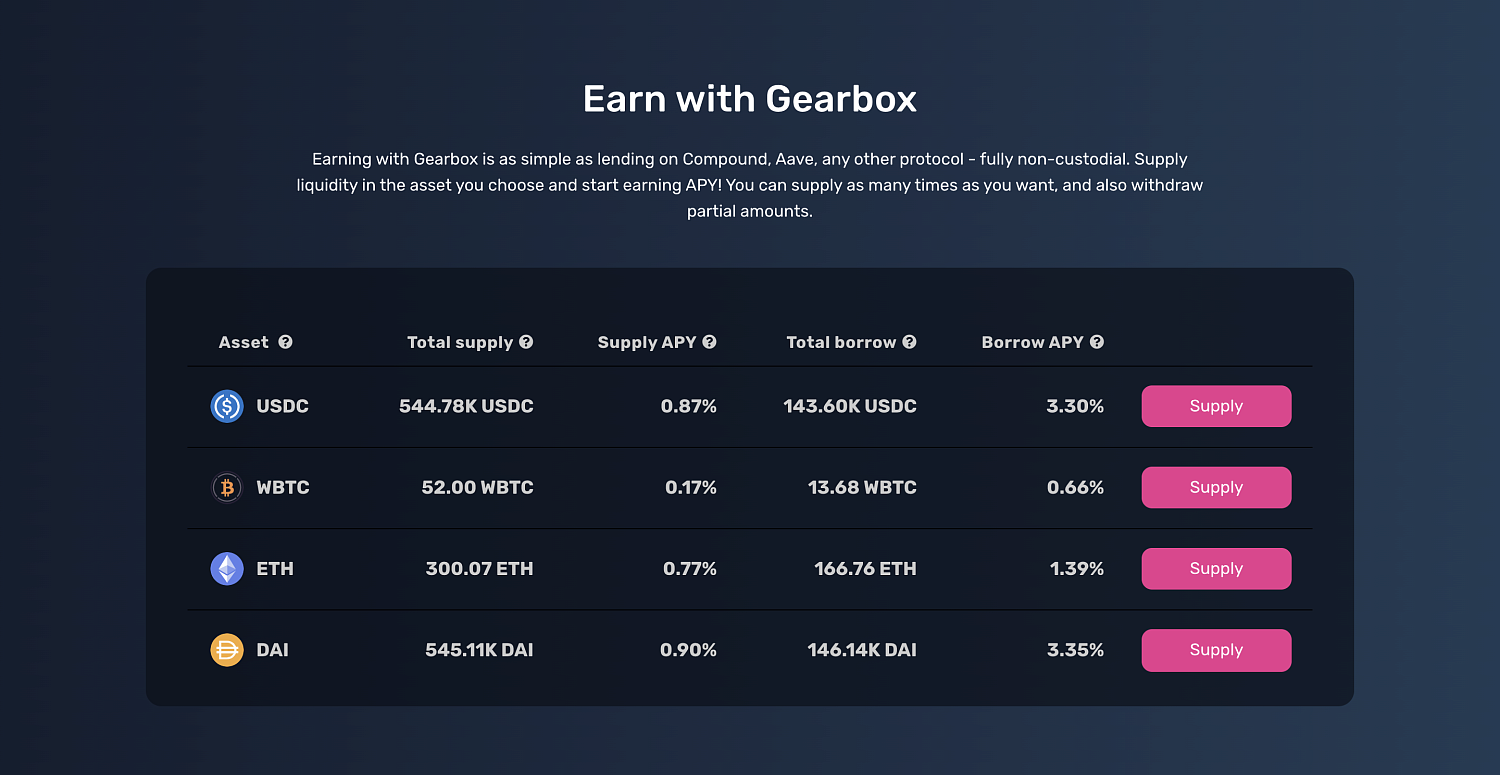 Gearbox Protocol